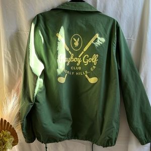 PlayBoy Golf Club Windbreaker Coach Jacket